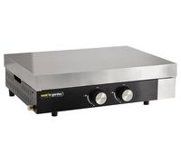 Plancha gaz 2 brûleurs 5kw - Cook'in Garden - PG035C - finesta 2b