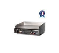 Plancha gaz 2 feux Baila tout inox