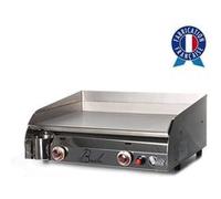 Plancha gaz 2 feux Baila tout inox