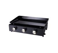 Plancha Gaz 3 Bruleurs Refroidi 6kw - 59.5x36.5cm - Friodis