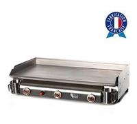 Plancha gaz 3 feux Trio tout inox