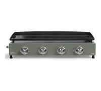 Plancha gaz - LIVOO - DOC325 - 4 brûleurs - Vert / Noir