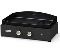 Plancha gaz 5400w plaque fonte émaillée 60 x 40 cm - Le Marquier - PLVP260EV2 -