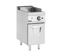 Plancha gaz - 6 kW - 50 - 300 °C - Propane / LPG / gaz naturel - Armoire intégrée - Royal Catering