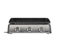 Plancha gaz 7.5kw plaque acier émaillée 61x38cm - Livoo - DOC277 -