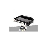 Plancha gaz à poser 3 brûleurs Solia 300 - Somagic + Support balcon
