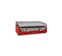 Plancha Gaz Acier Rectifié RAINBOW RED