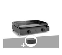 Plancha gaz Base 60 acier avec housse - Forge Adour