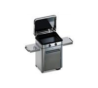 Plancha gaz ENO Enosign 65 inox 2 brûleurs sur chariot, 56x40 cm