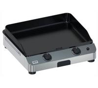 Plancha gaz ENO Fusion 60 Inox 2 brûleurs à poser, 57x39 cm