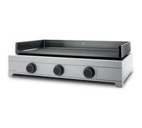 Forge Adour - Plancha gaz Modern 75 Inox - 3 brûleurs - à poser 74.4x40.2 cm