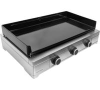Plancha gaz FORGE ADOUR Modern 75 Inox 3 brûleurs à poser, 74.4x40.2 cm