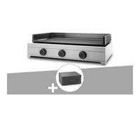 Forge Adour Plancha gaz Modern 75 Inox avec housse