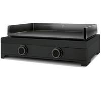 Plancha gaz FORGE ADOUR modern G 60 A N noir 2 brûleurs à poser, 60.5x42 cm