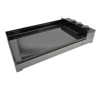 Forge Adour - Plancha Gaz Premium Acier 75 Ng Noir Gris 3 Brûleurs À Poser, 73.2x40.9 Cm