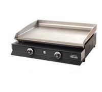 Plancha Gaz IBISSA 2 Feux Caisson Acier Epoxy Plaque Inox Plancha Tonio Blanc G