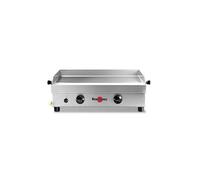 Krampouz Plancha gaz SAMBA PFSB2MA-KR plaque inox 54x33 cm 3000W 2 brûleurs inox