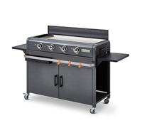 Plancha gaz Lola - BRASERO BY FAVEX - 4 brûleurs 9,6 kW - Plaque inox - 4 zones de cuisson - LONGTIME®