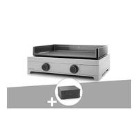 Plancha gaz Modern 60 inox avec housse - Forge Adour