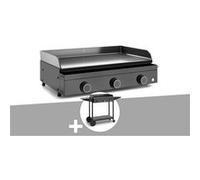 Plancha gaz Origin 75 acier avec chariot - Forge Adour G