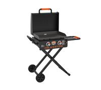 Plancha Gaz Pliable avec Couvercle et Deux Zones de Cuisson - Blackstone NOMADE