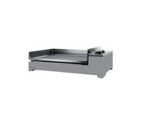Plancha gaz Premium 60 acier avec housse et couvercle pour plancha