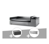 Plancha gaz Premium 60 inox avec housse et couvercle pour plancha - Forge Adour