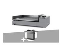 Plancha gaz Premium FORGE ADOUR 60 acier avec chariot