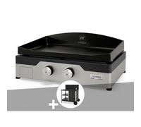 Plancha gaz Signature Allure 260 Duo + Desserte