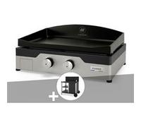 Plancha gaz signature allure 260 duo + desserte - le marquier