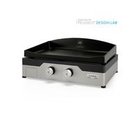 Plancha gaz 5400w plaque fonte émaillée 60x40cm - Le Marquier - PLSA260D - signature allure 260 duo