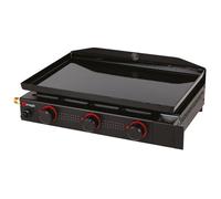 Plancha gaz - SOMAGIC - Canto 300 - 2 brûleurs - surface 54x37 cm - Gris