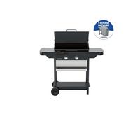 PLANCHA GAZ SUR CHARIOT EX 2 Plus + housse