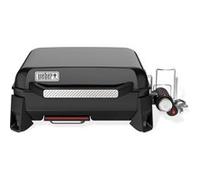 Weber Plancha gaz 1500207 SLATE GP Premium – 43 x 41 cm – jusqu'à 260 °C – Noir