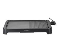 Plancha Grill électrique - ARTHUR MARTIN - AMPL204 - 2000 W - Double zone - Plaque anti-adhésive - Thermostat réglable - Noir