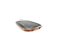 Plancha Grill Ovale en Pierre Ollaire ¿ Cuisson homogène & saine