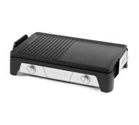 Plancha-Grill Riviera & Bar Bi-zone Cook et Serve QPL550 2130 W Noir et Inox
