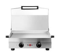Krampouz Plancha électrique Style Double PFSY2AA-KR inox 2 brûleurs 2500 W 54x33 cm à poser