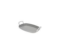 Plancha lisse à anses alu droites minéral b 38x26cm