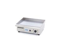 Maxima - Plancha Gastro - chromé lisse - 55 cm - avec bac de récupération