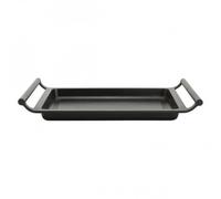 Bra Plancha Efficient – 35 cm, fonte alu, antiadhésif Platinum Plus sans PFOA, induction, Noir