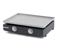 Plancha électrique RIVIERA ET BAR QPL1230 inox 2 brûleurs à poser, 55x40 cm