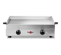 Plancha électrique KRAMPOUZ Saveur inox 2 brûleurs à poser, 64x34 cm