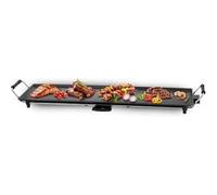 Plancha XXL Dolce Casa DC-PLA-90-CM Antiadhésive - Thermostat Ajustable, 1800W Poignée Rembourrée, pour 8 Personnes, 90 x 23CM