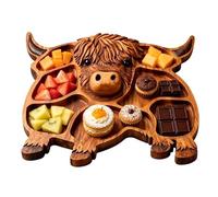Planche À Charcuterie Motif Vache Planche Apéritif En Bois Forme Vache