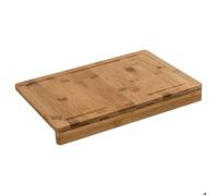 Paris Prix Planche à découper 5five Bambou 35x24 cm Rebord Naturel