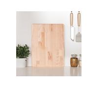 Planche à découper 40x30x4 cm bois massif de hêtre