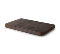 Planche à découper 46 x 30 cm, marron, bois de noyer, Continenta
