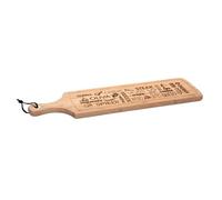 JJA Planche à découper FIVE Simply Smart en bambou 59 x 15 cm gravée Marron