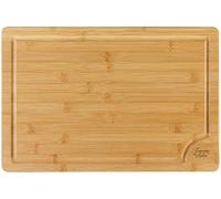 Rosenstein & Söhne Planche à découper antibactérienne en bambou - 45 x 30 cm